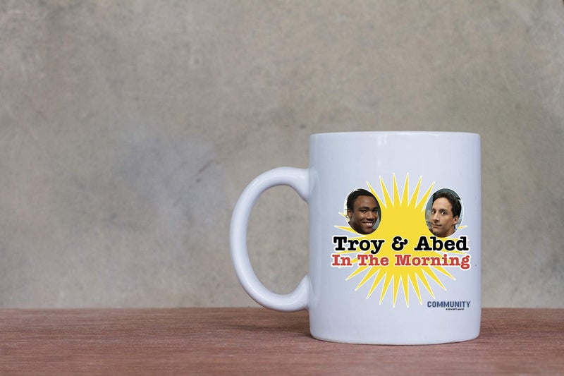 BSM Troy and Abed In the Morning Community Mug 11oz Funny TV Show Cup Kitchen Drinkware - Image 4